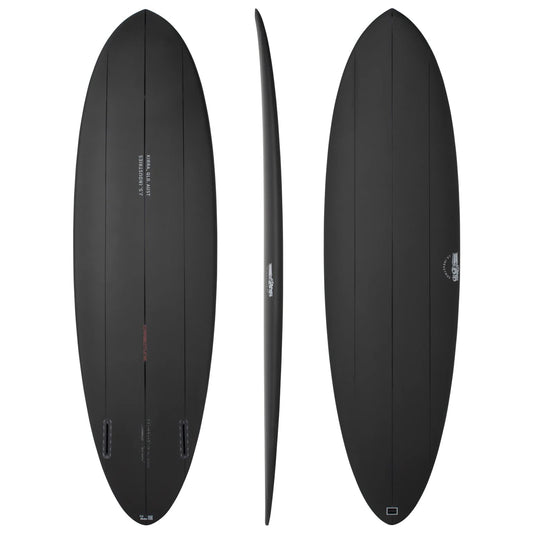 JS Carbotune Big Baron Twin Fin