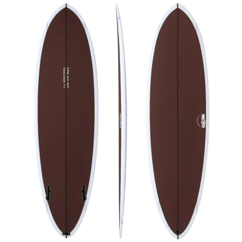 JS Big Baron PE Carbon Fusion Twin Fin - Star Surf + Skate