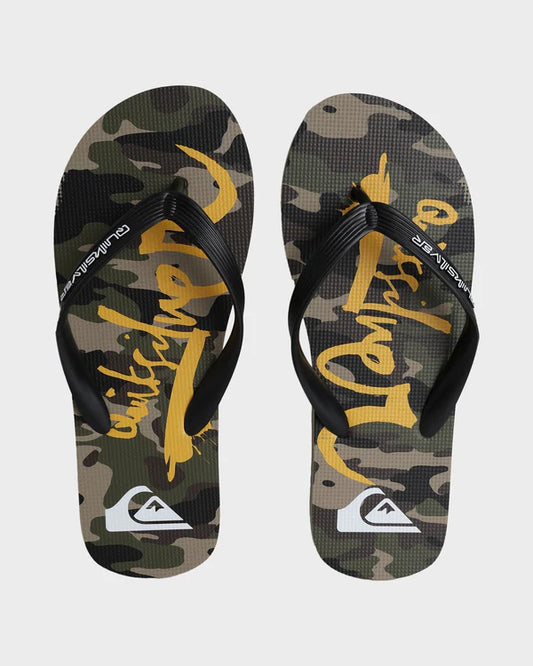 Quiksilver Moncata Art - Green/Brown/Orange - Star Surf + Skate