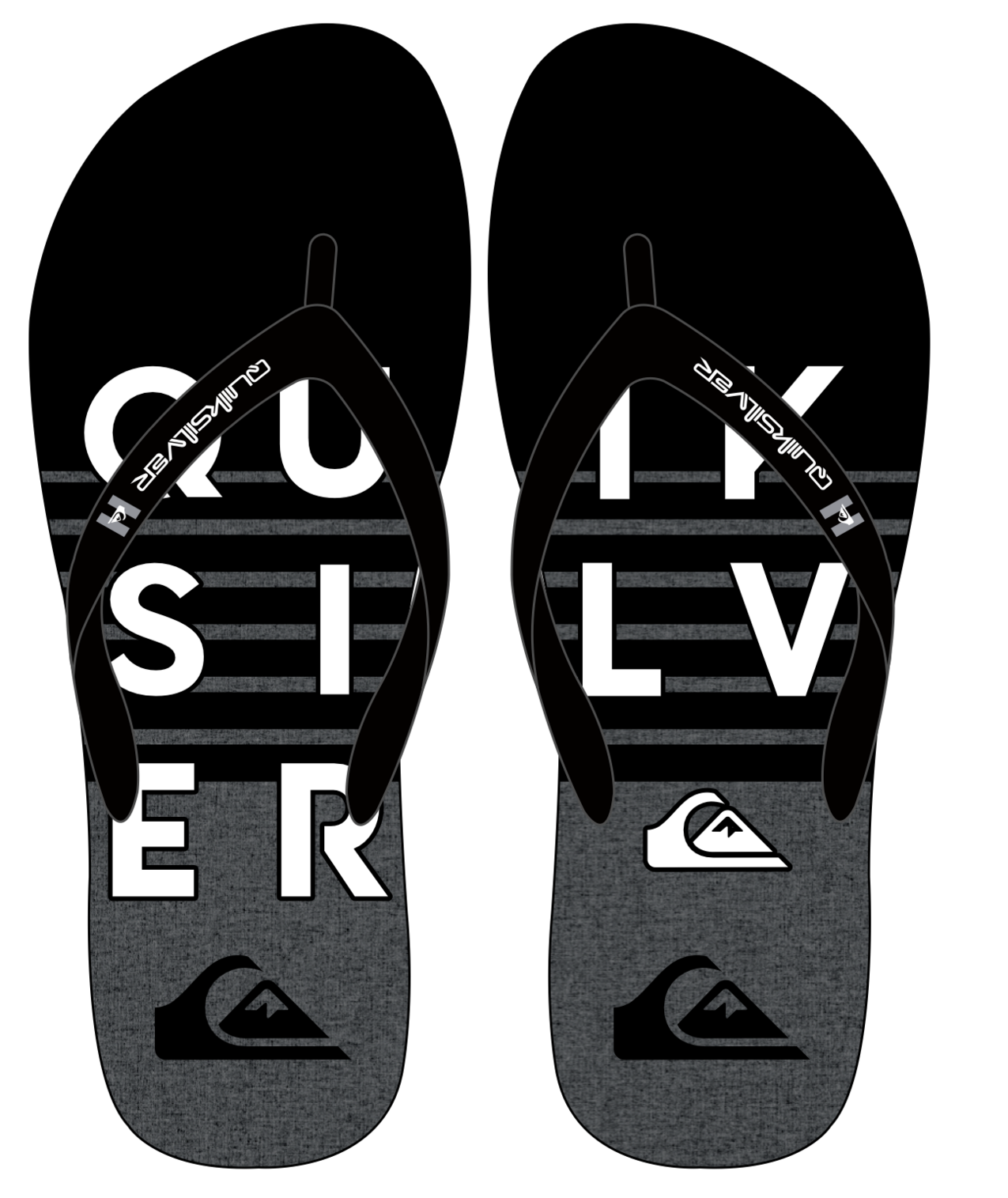 Quiksilver Moncata Woodmark - Black/Grey - Star Surf + Skate