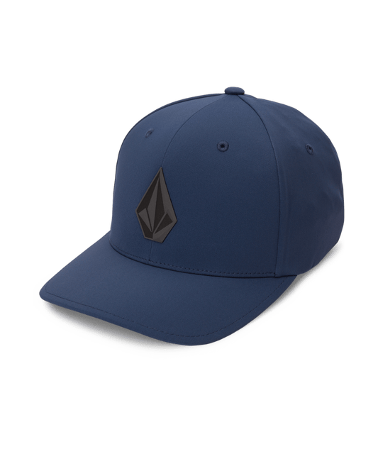 Volcom Stone Tech Flexfit Delta Cap - Navy - Star Surf + Skate
