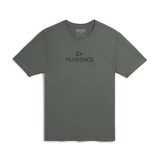 Florence Marine X Logo SS Tee - Dark Sage - Star Surf + Skate