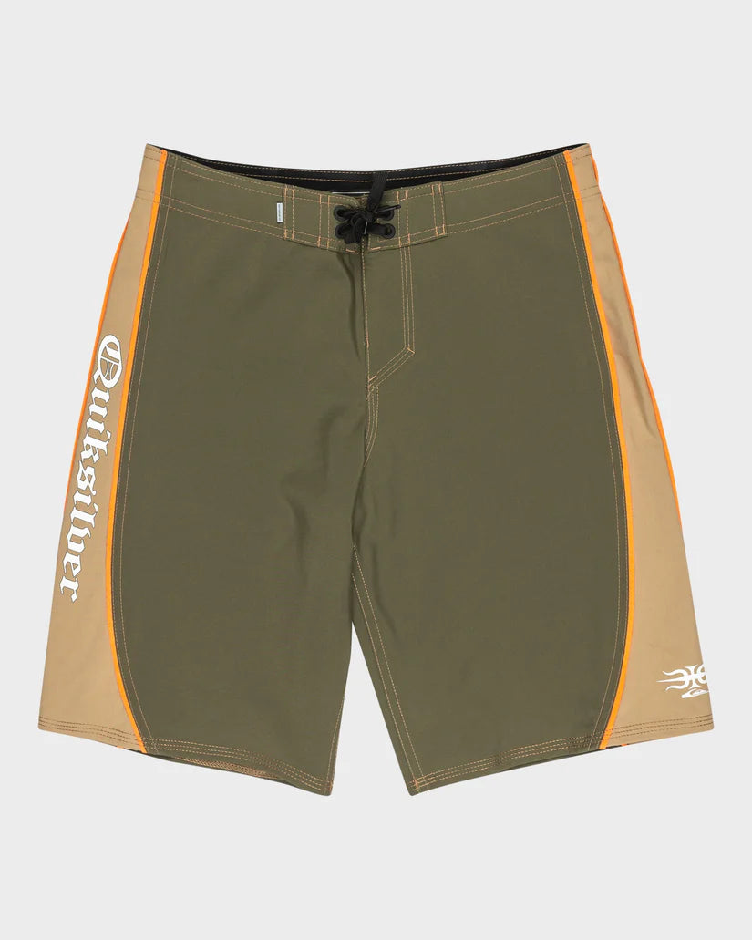 Quiksilver Mercury 99 Youth 18" Boardshort - Dusty Olive - Star Surf + Skate