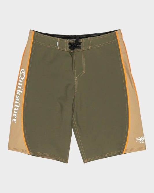 Quiksilver Mercury 99 Youth 18" Boardshort - Dusty Olive - Star Surf + Skate