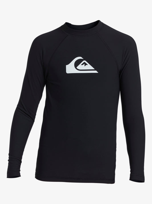 Quiksilver Heater LS Youth Rashie - Star Surf + Skate