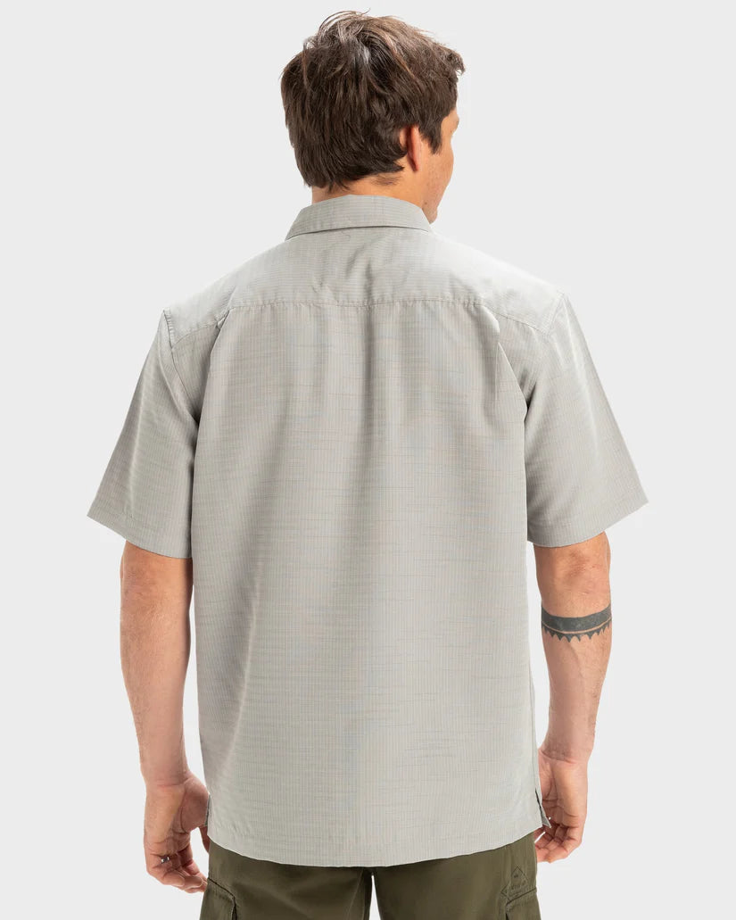 Quiksilver Waterman Centinela Premium Anti-Wrinkle  SS Shirt - Flint Gary Centinella - Star Surf + Skate