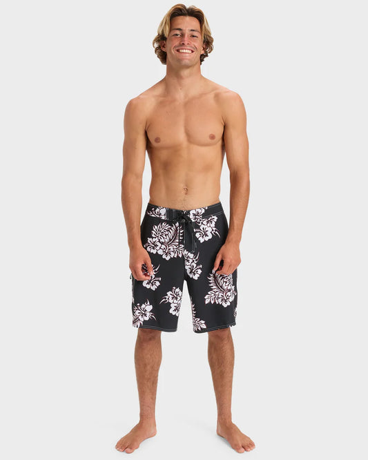 Quiksilver Mercury Core 20"Boardshort - Black Pareo Core - Star Surf + Skate