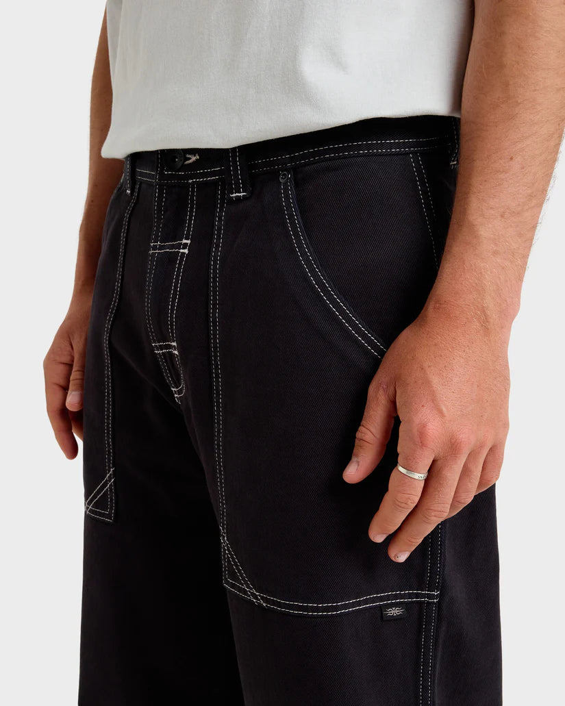 Quiksilver Mercury Denim Pant - Black - Star Surf + Skate