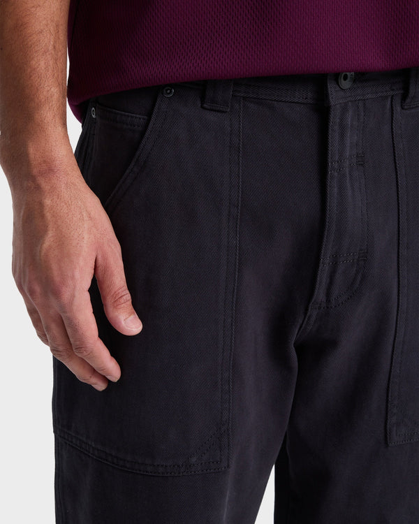 Quiksilver Mercury Denim Pant - Black - Star Surf + Skate