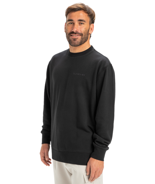 Quiksilver Salt Water Crew - Black - Star Surf + Skate