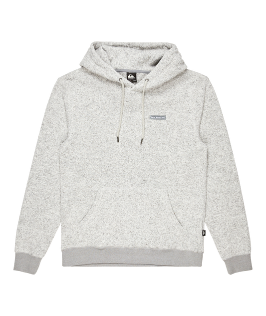 Quiksilver Keller Hoodie - Light Grey Heather - Star Surf + Skate