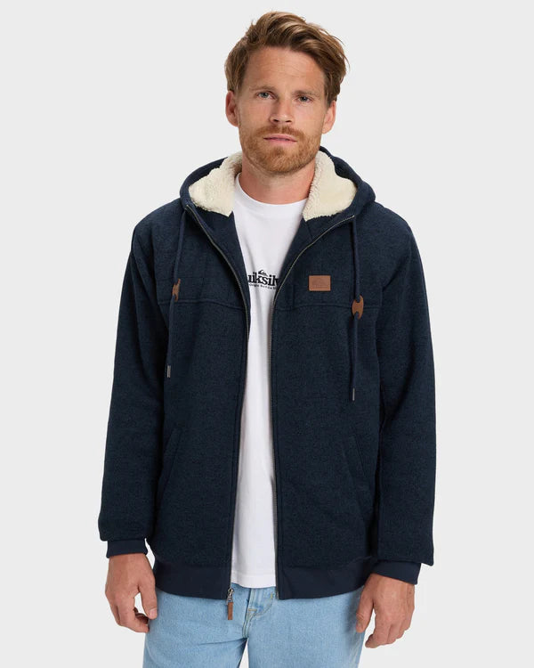 Quiksilver Cypress Keller Jacket - Dark Navy Heather