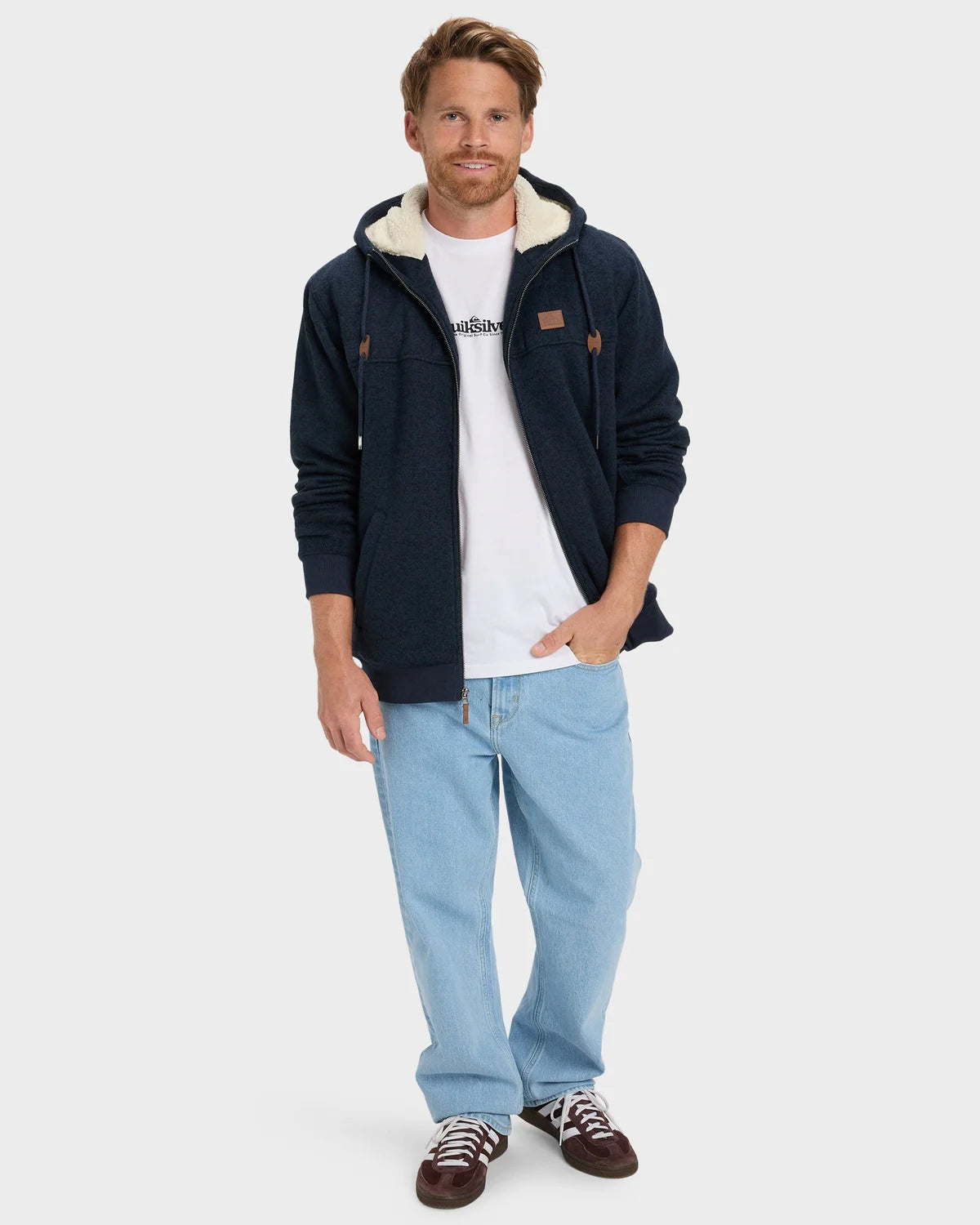 Quiksilver Cypress Keller Jacket - Dark Navy Heather