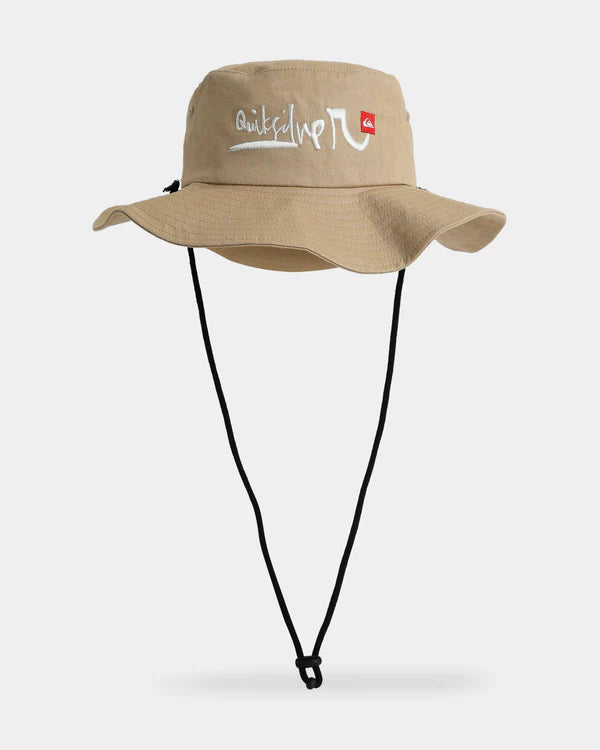 Quiksilver Bushmaster Young Gun Hat - Khaki