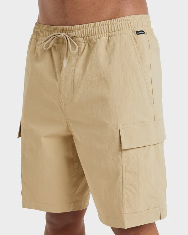 Quiksilver Taxer Cargo Amphibian 19 - Khaki - Star Surf + Skate