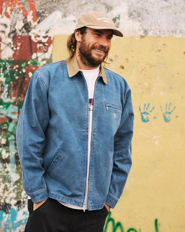 Quiksilver Shaper Pad Unlined Jacket - Dark Denim