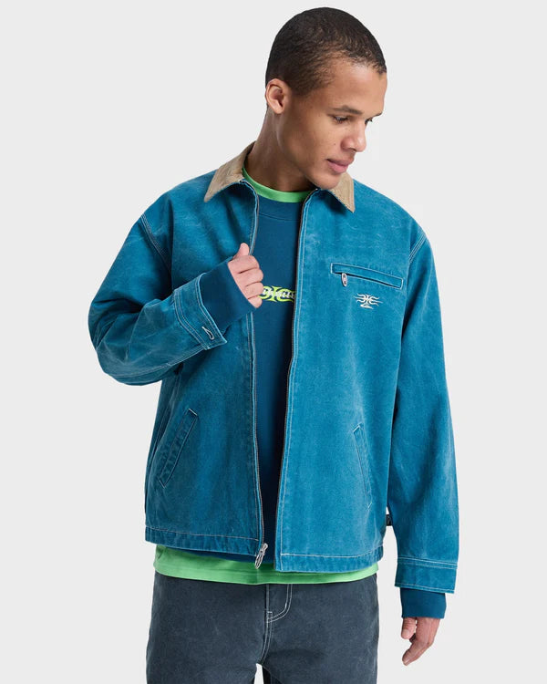 Quiksilver Shaper Pad Unlined Jacket - Dark Denim