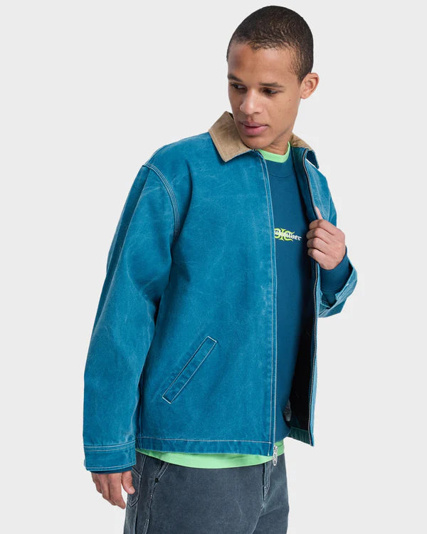 Quiksilver Shaper Pad Unlined Jacket - Dark Denim