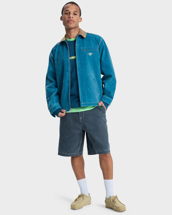Quiksilver Shaper Pad Unlined Jacket - Dark Denim