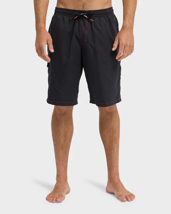 Quiksilver YG Last Stance Volley 21" Boardshort - Black