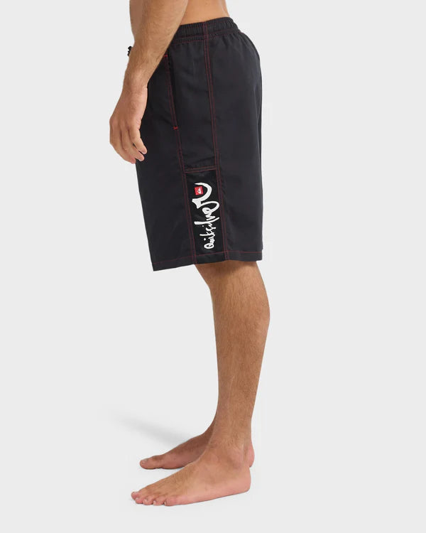 Quiksilver YG Last Stance Volley 21" Boardshort - Black