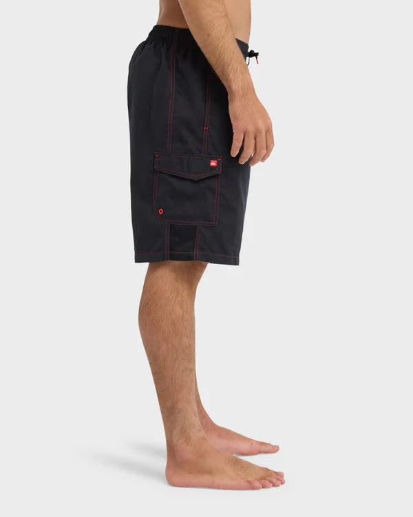 Quiksilver YG Last Stance Volley 21" Boardshort - Black