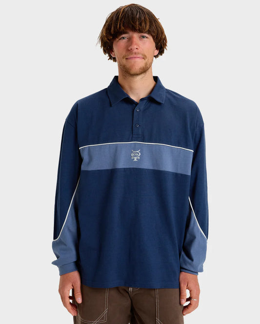 Quiksilver Mercury Rugby - Black Iris