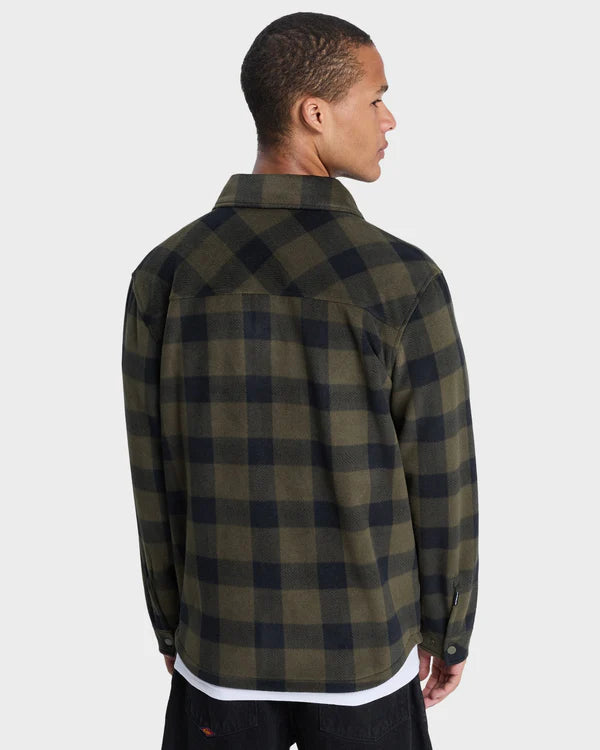 Quiksilver Bering Strait Check Shirt - Bering Strait Grape Leaf