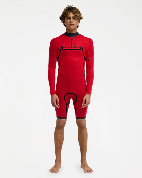 Quiksilver Young Guns 2/2 LS SP FZ - Dark Denim