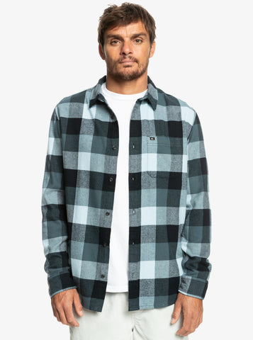 Quiksilver Motherfly Flannel LS Shirt - Star Surf + Skate