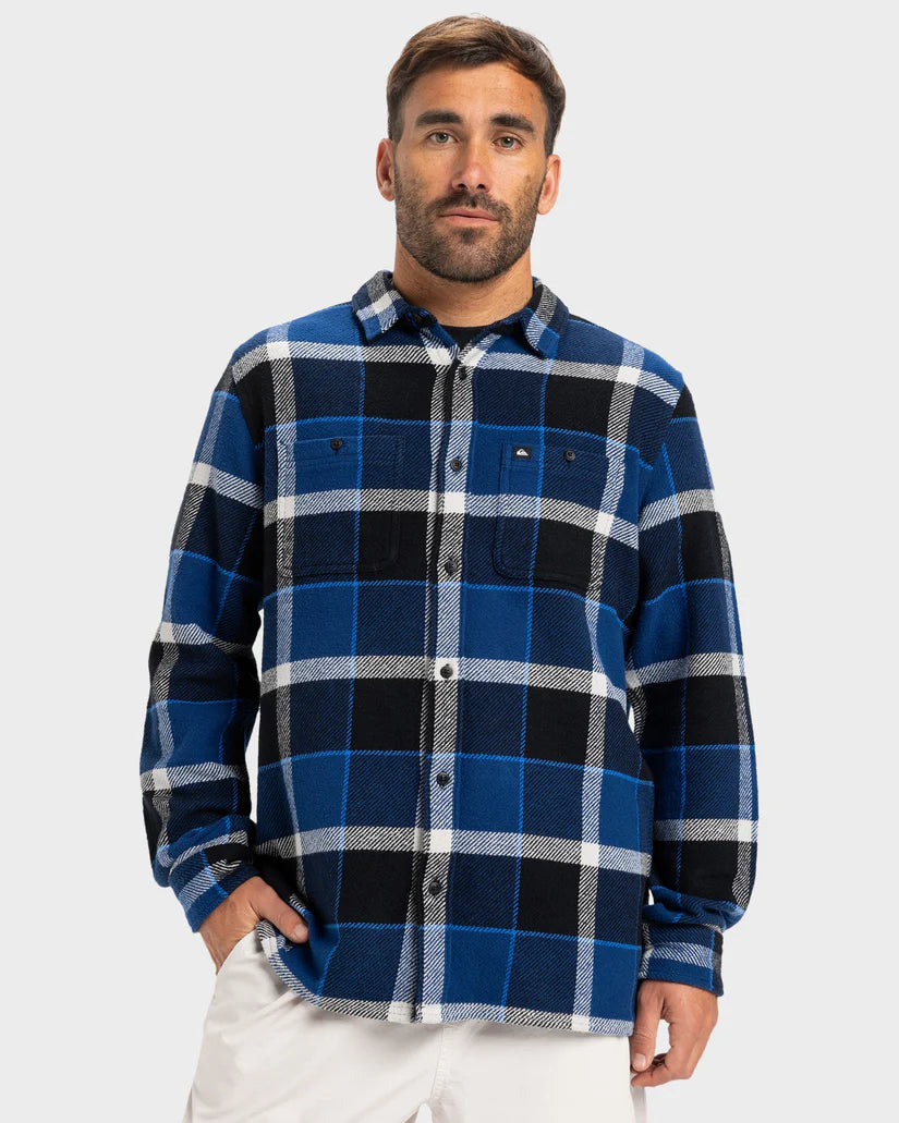 Quiksilver Seeker LS Shirt - Black Seeker - Star Surf + Skate