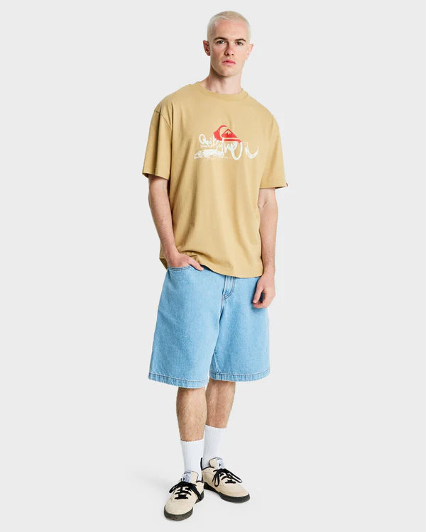 Quiksilver YG Drifter SS Tee - Khaki