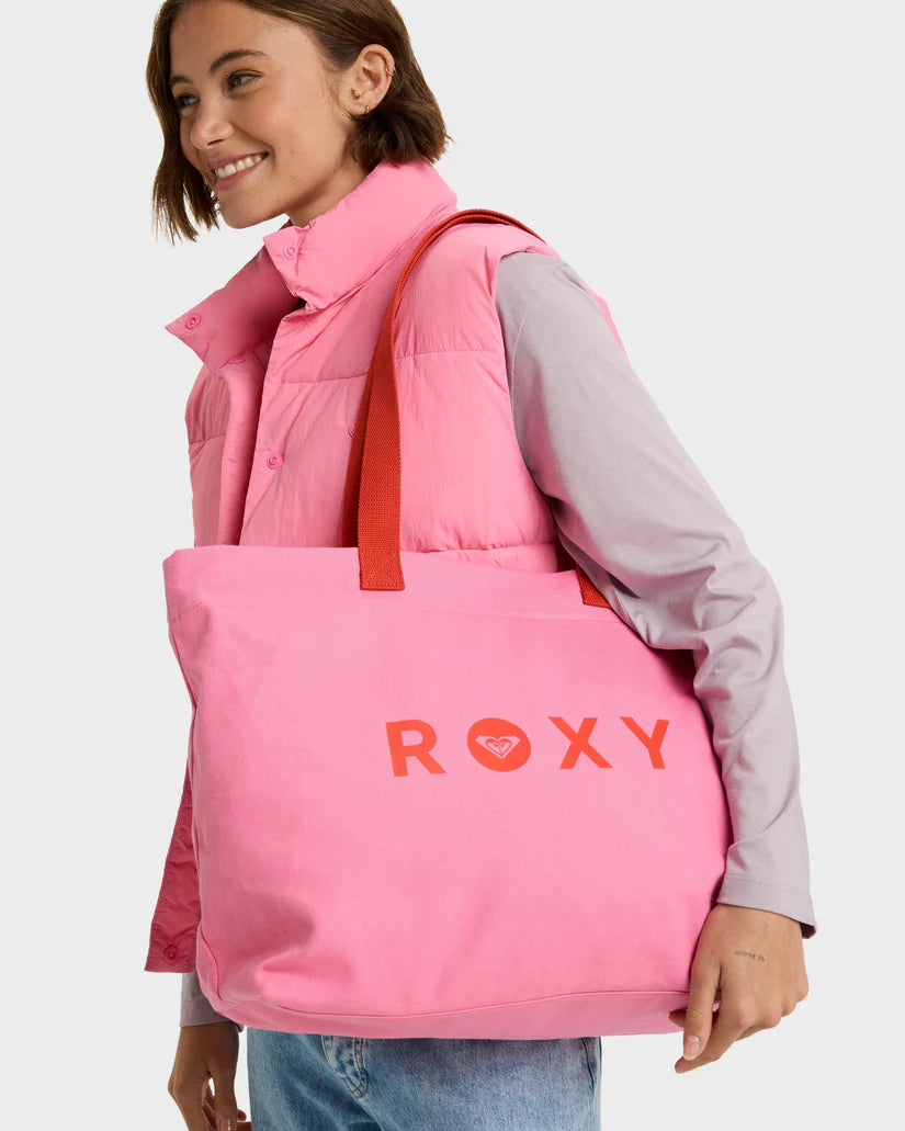 Roxy Cool Summer Tote - Pink Cosmos - Star Surf + Skate