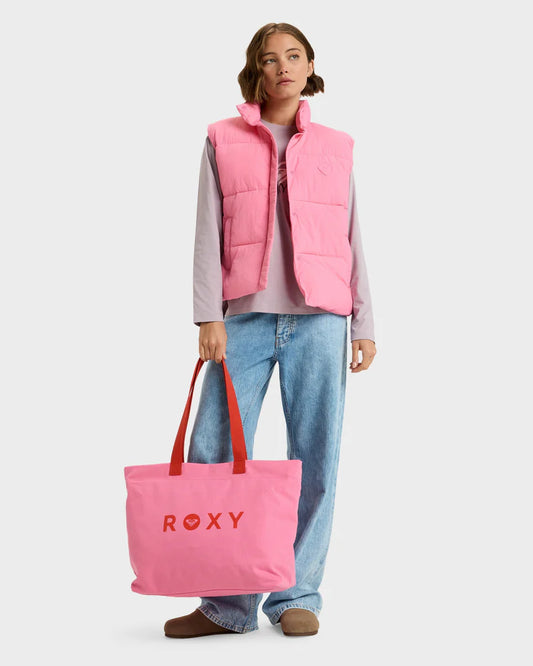 Roxy Cool Summer Tote - Pink Cosmos - Star Surf + Skate