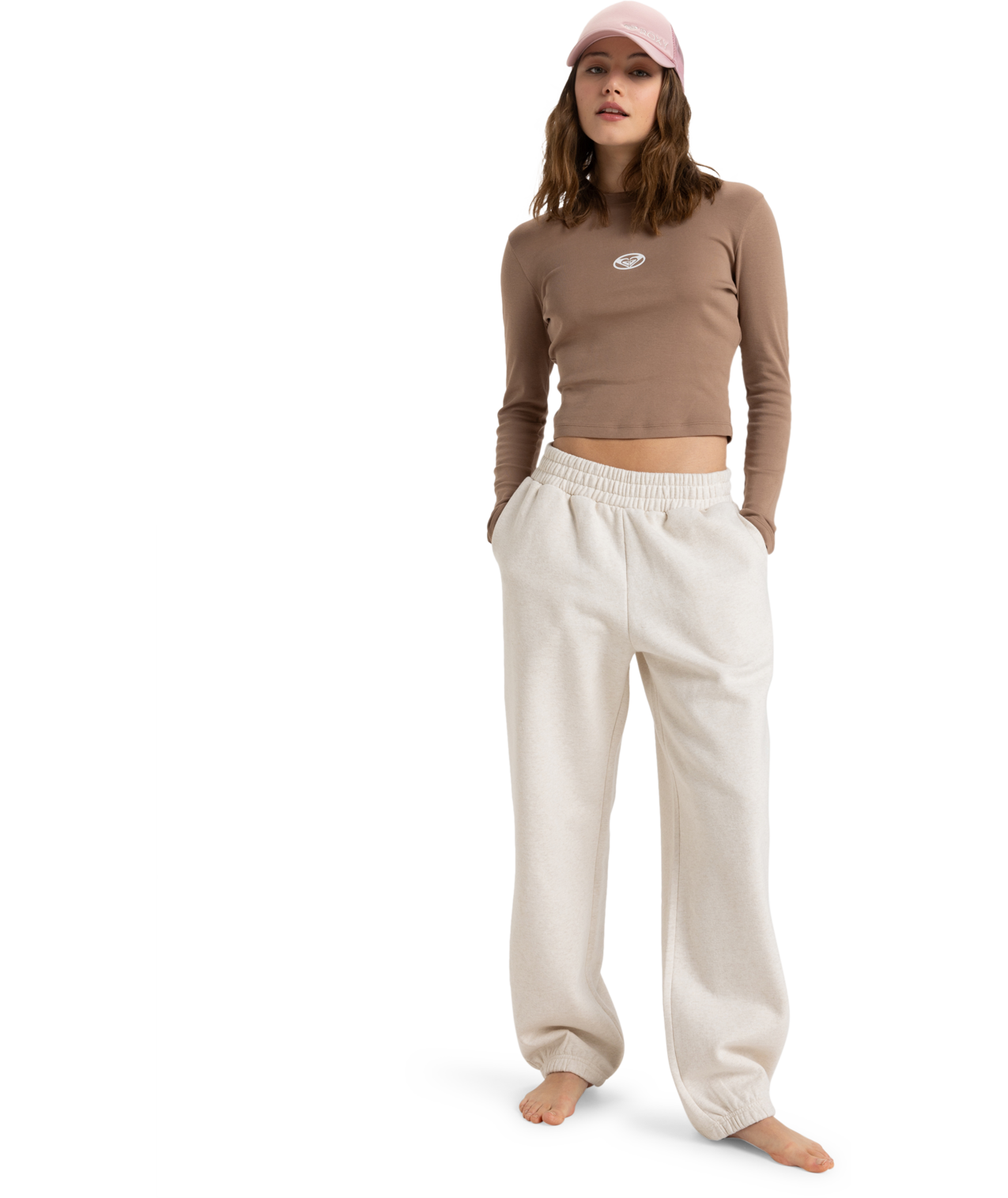 Roxy In Morning Sunrise Trackpant - Oatmeal Heather - Star Surf + Skate