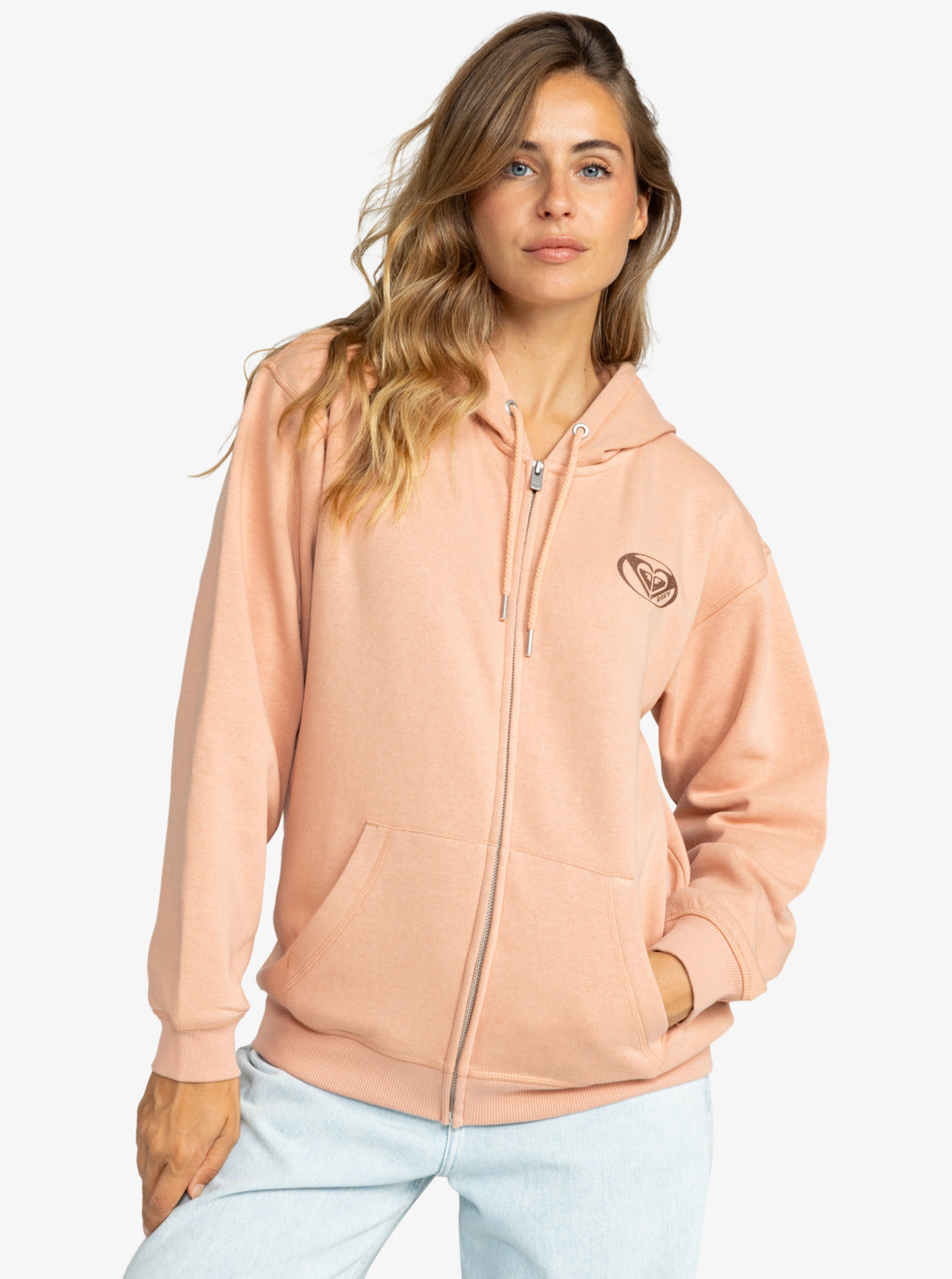 Roxy Surf Stoked Zipped Brushed - Cafe Creme - Star Surf + Skate