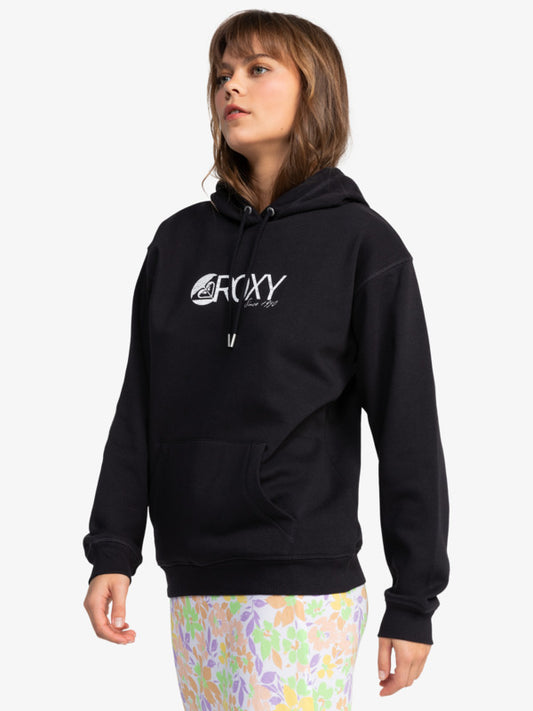 Roxy Surf Stoked Hoodie Brushed B - Anthracite - Star Surf + Skate