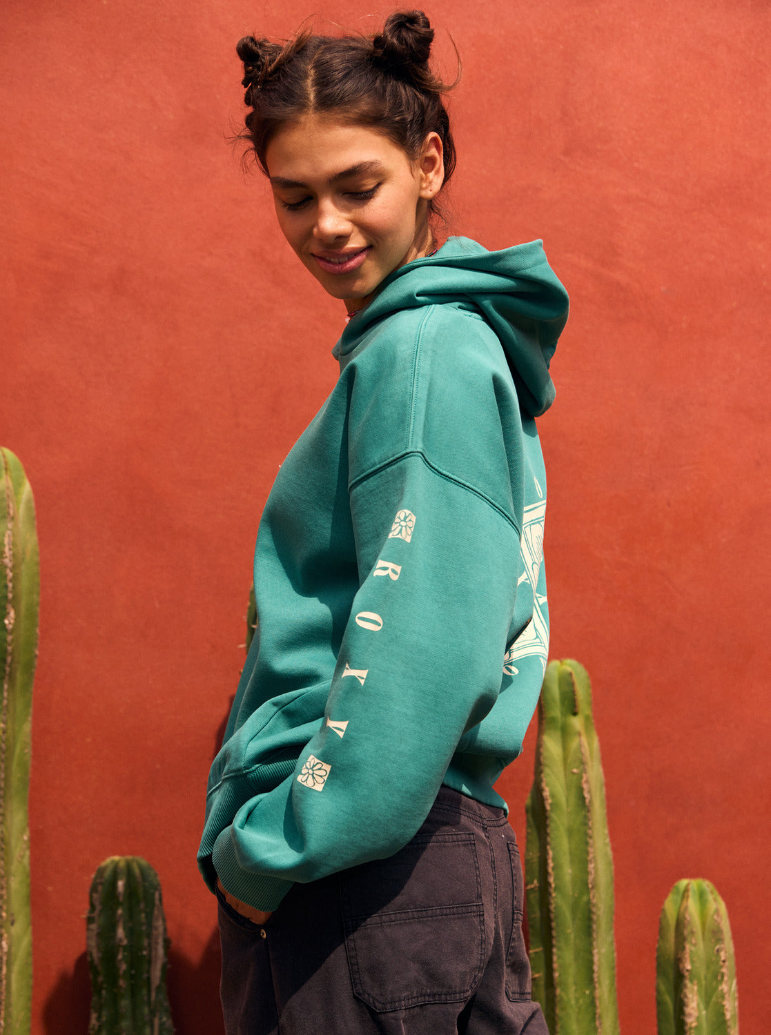 Roxy Into the Light Hoodie - Galapagos Green - Star Surf + Skate
