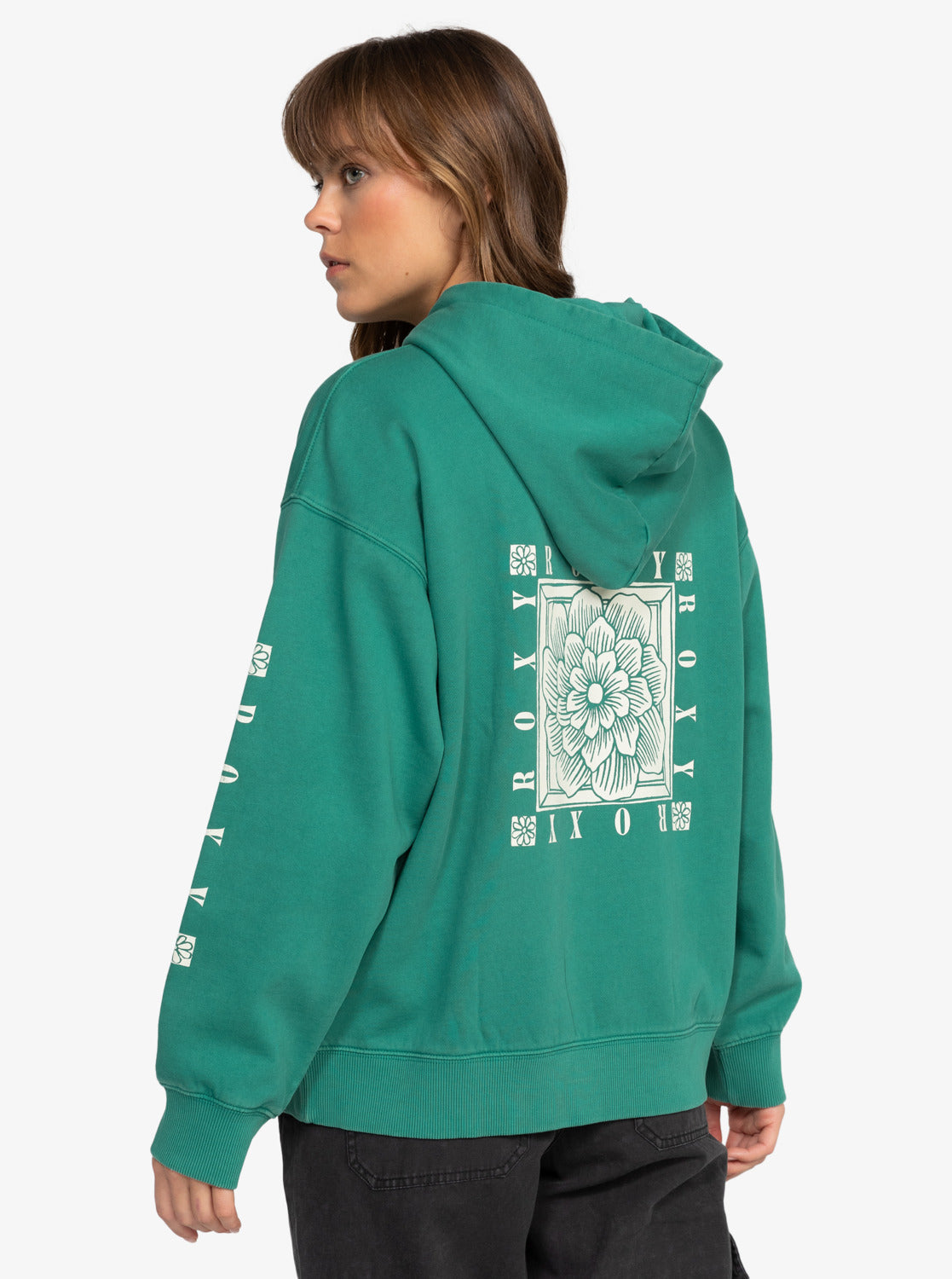 Roxy Into the Light Hoodie - Galapagos Green - Star Surf + Skate