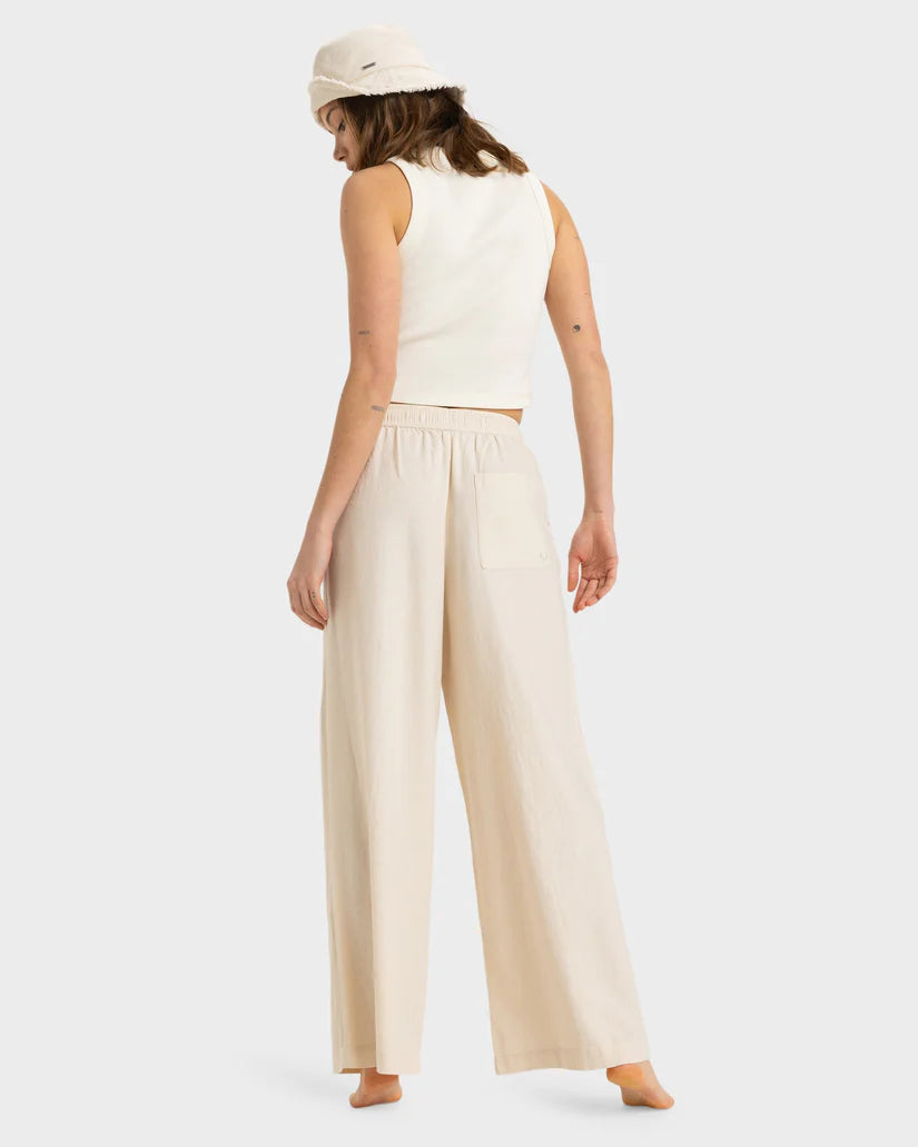 Roxy Lekeitio Break Mid Pant - Parchment - Star Surf + Skate