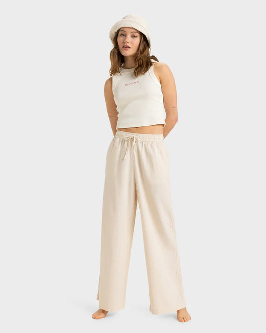 Roxy Lekeitio Break Mid Pant - Parchment - Star Surf + Skate