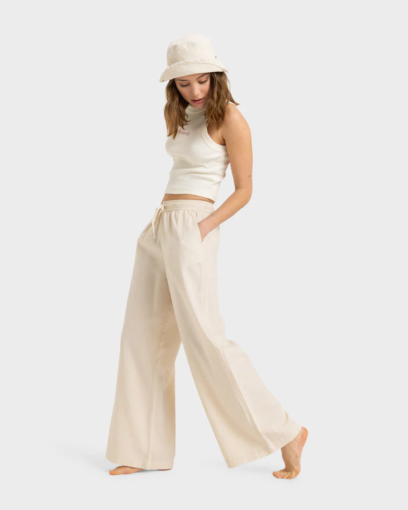 Roxy Lekeitio Break Mid Pant - Parchment - Star Surf + Skate