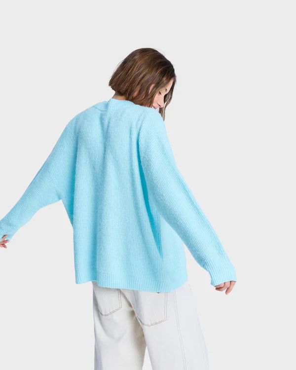 Roxy Little Dume Sweater - Tanager Turquoise