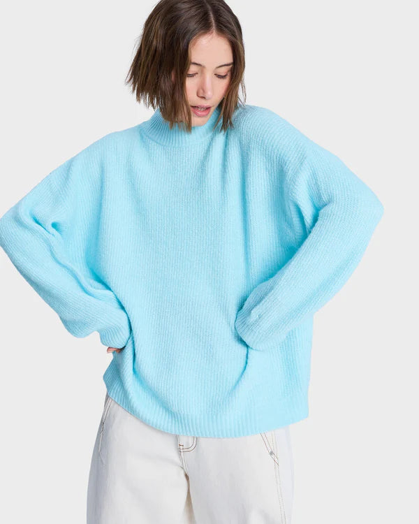 Roxy Little Dume Sweater - Tanager Turquoise