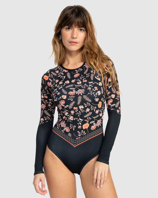 Roxy Kerala Onesie - Anthracite Kerala Border - Star Surf + Skate