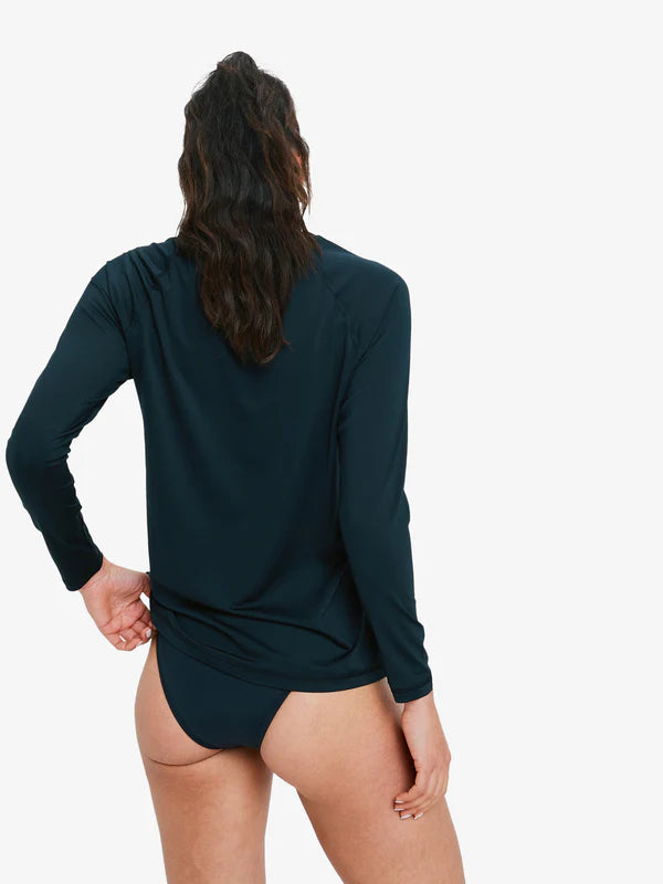 Roxy Essentials LS Lycra - Anthracite - Star Surf + Skate