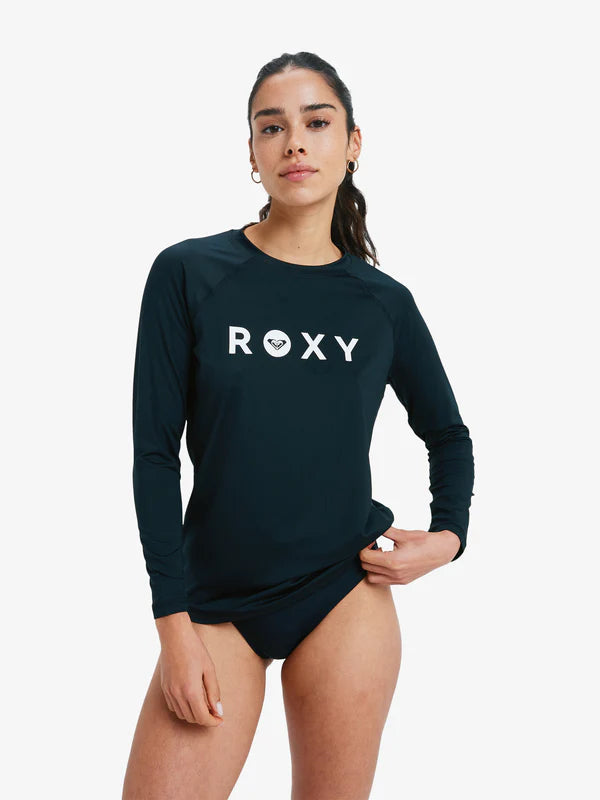 Roxy Essentials LS Lycra - Anthracite - Star Surf + Skate
