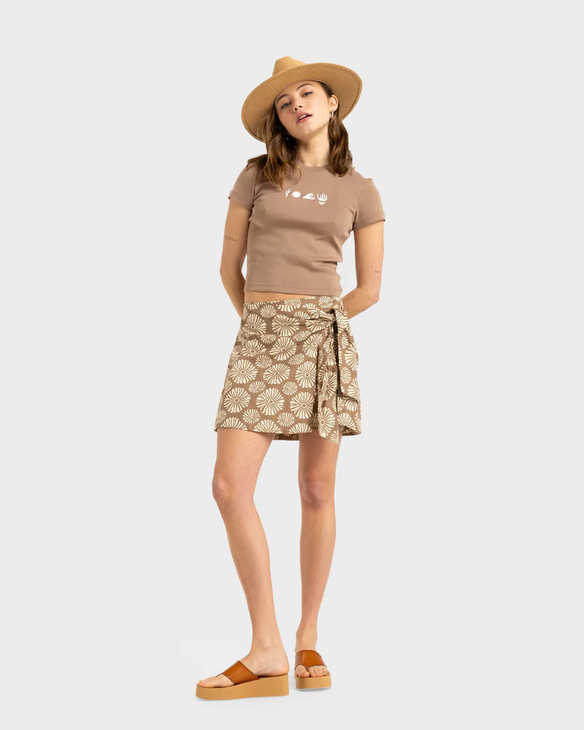 Roxy Beach Love SS Tee - Portabella - Star Surf + Skate