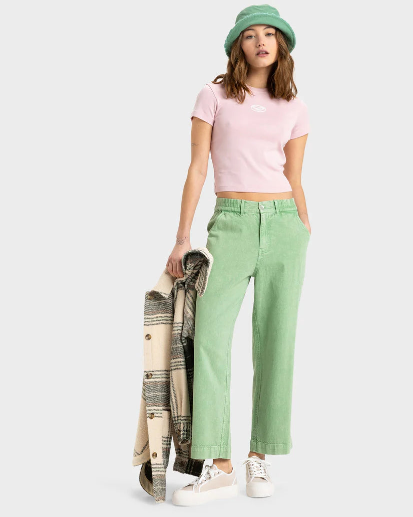 Roxy Beach Love SS Tee - Bleached Mauve - Star Surf + Skate