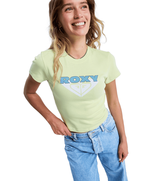 Roxy Beach Love SS Tee - Lime Sherbet - Star Surf + Skate
